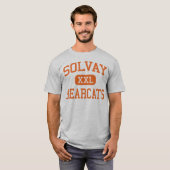 Solvay -闘士-高等学校- Solvayニューヨーク Tシャツ (正面フル)