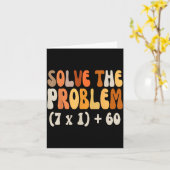 Solve The Problem 67 Funny Math Meme Six Seven For カード (黄色い花)
