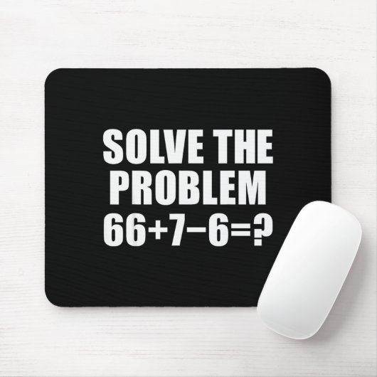 Solve The Problem 67 Meme Six Seven Elementary Mat マウスパッド (マウス)