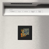 Solve The Problem 9x7+4 67 Meme Six Seven Skeleton マグネット (インサイチュ (食洗機))