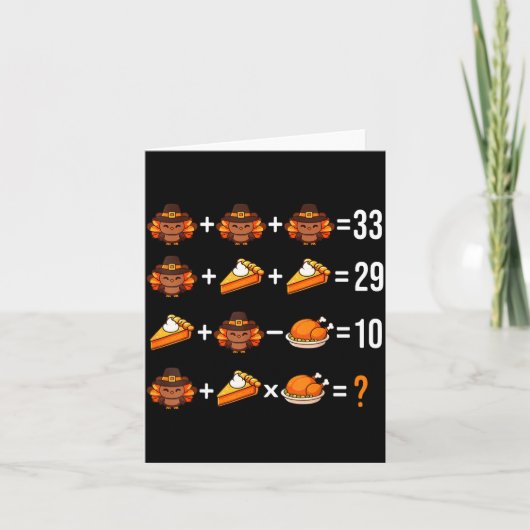 Solve The Problem Funny 67 Meme Brainrot Math Teac カード (正面)