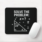 Solve The Problem Funny Math 67 Meme Teacher Stude マウスパッド (マウス)