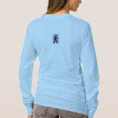 SOLVITUR AMBULANDO女性長袖Tシャツ Tシャツ (裏面)