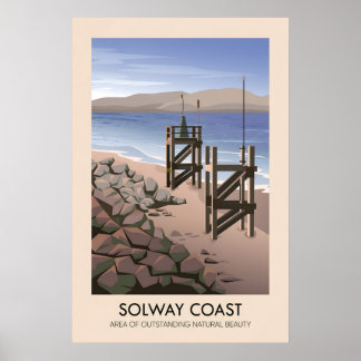 Solway Coast AONB トラベルポスター ポスター