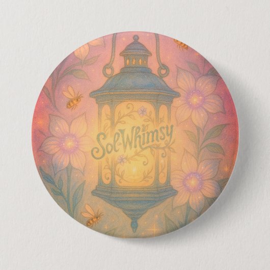 Solwhimsy ロゴピンコレクション 1 缶バッジ (正面)