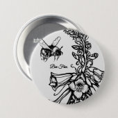 Solwhimsy For the Bees Collection 1 缶バッジ (正面&裏面)