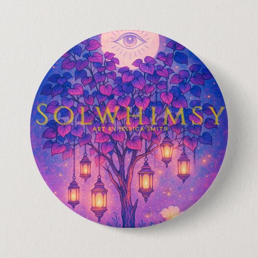 Solwhimsy logo 2 pin Collection 1 缶バッジ (正面)