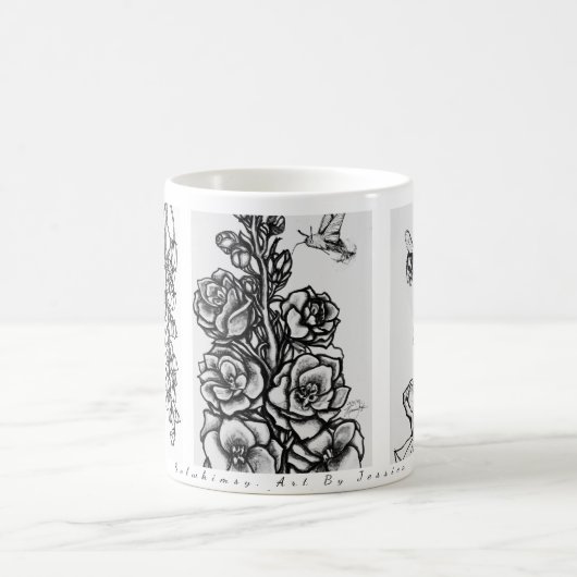 Solwhimsy Original Artwork Mug コーヒーマグカップ (中央)