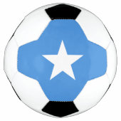 Somalia Flag サッカーボール (正面)
