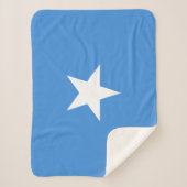 Somalia Flag シェルパブランケット (正面)