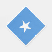 Somalia Flag スタンダードランチョンナプキン (角)