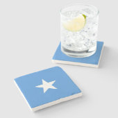 Somalia Flag ストーンコースター (横)