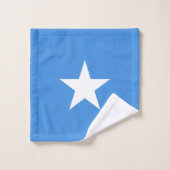 Somalia Flag バスタオルセット (ウォッシュタオル)