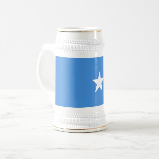 Somalia Flag ビールジョッキ (正面左)