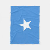 Somalia Flag フリースブランケット (正面)
