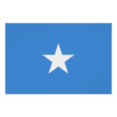 Somalia Flag ポスター (正面)