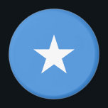 Somalia Flag マグネット<br><div class="desc">Patriotic flag of Somalia.</div>