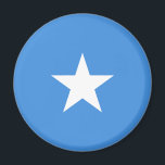 Somalia Flag マグネット<br><div class="desc">Patriotic flag of Somalia.</div>