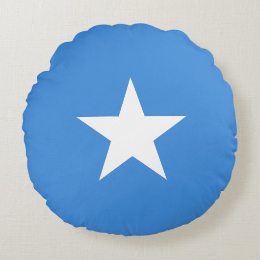 Somalia Flag ラウンドクッション (正面)