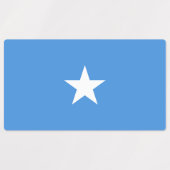 Somalia Flag ラベル (デザイン2)