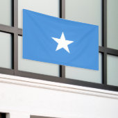 Somalia Flag 横断幕 (ビルの外側)