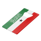Somaliland Flag クレジットカード栓抜き (正面アングル)