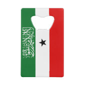 Somaliland Flag クレジットカード栓抜き (裏面)