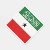 Somaliland Flag スタンダードランチョンナプキン (角)