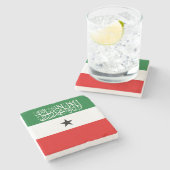 Somaliland Flag ストーンコースター (横)