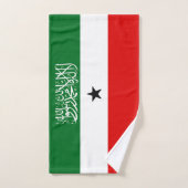Somaliland Flag バスタオルセット (ハンドタオル)