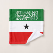 Somaliland Flag バスタオルセット (ウォッシュタオル)