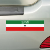 Somaliland Flag バンパーステッカー (車上)