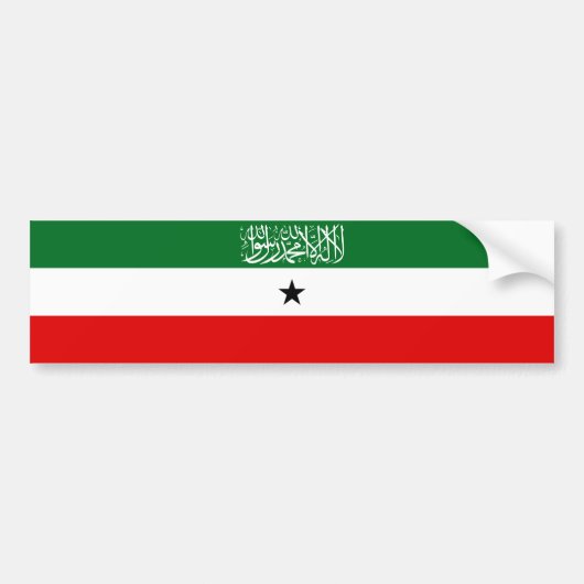 Somaliland Flag バンパーステッカー (正面)