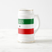 Somaliland Flag ビールジョッキ (正面右)