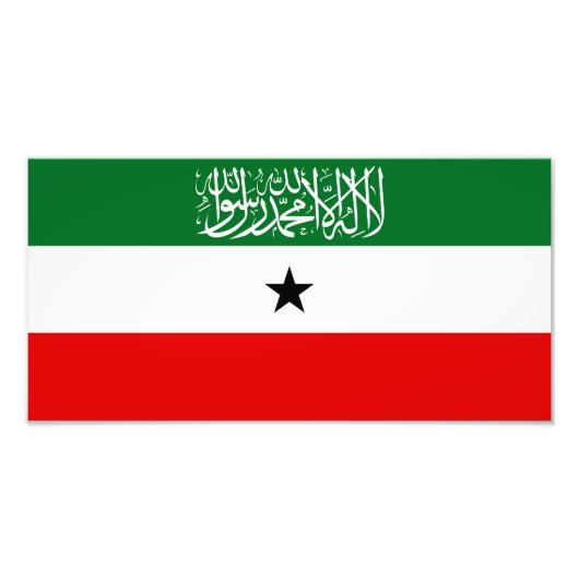 Somaliland Flag フォトプリント (正面)