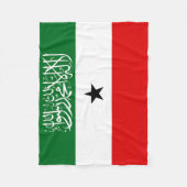 Somaliland Flag フリースブランケット (正面)