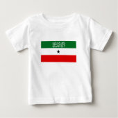 Somaliland Flag ベビーTシャツ (正面)