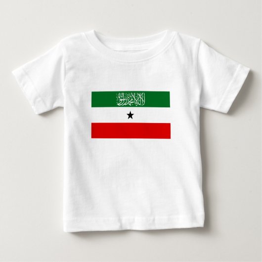 Somaliland Flag ベビーTシャツ (正面)