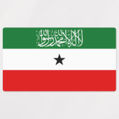 Somaliland Flag ラベル (デザイン2)