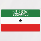 Somaliland Flag ラベル (デザイン1)