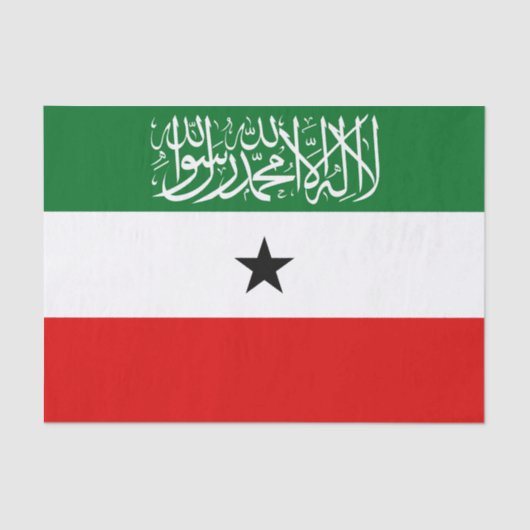 Somaliland Flag 薄葉紙 (正面)