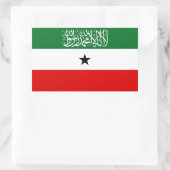 Somaliland Flag 長方形シール (バッグ)