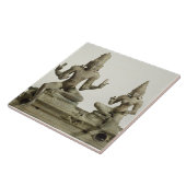 Somaskanda、Chola、タミル・ナードゥ州(青銅) タイル (側面)