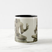 Somaskanda、Chola、タミル・ナードゥ州(青銅) ツートーンマグカップ (中央)