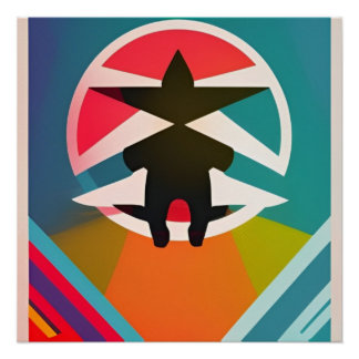 Sombra Abstracta y Color ポスター