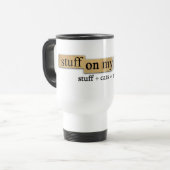 SOMC -タンブラー トラベルマグ (正面左)