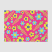 Some Bunnyは1つの可愛いウサギ1番目の誕生日パーティー 薄葉紙 (正面)