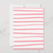 Some Bunny 1stイースター春誕生日パーティー 招待状 (裏面)