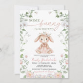 Some Bunny Baby Shower Invitation 招待状 (正面)