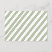 Some Bunny Baby Shower Thank You Card エンクロージャーカード (裏面)